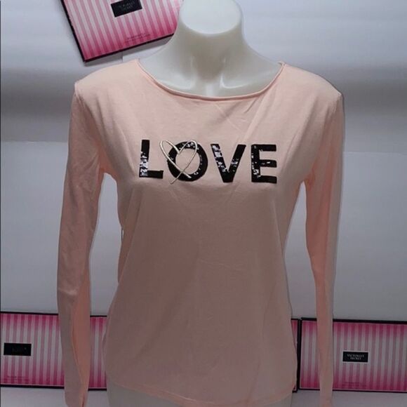 NWT VICTORIA SECRET PAJAMA Top long sleeve - Picture 4 of 9